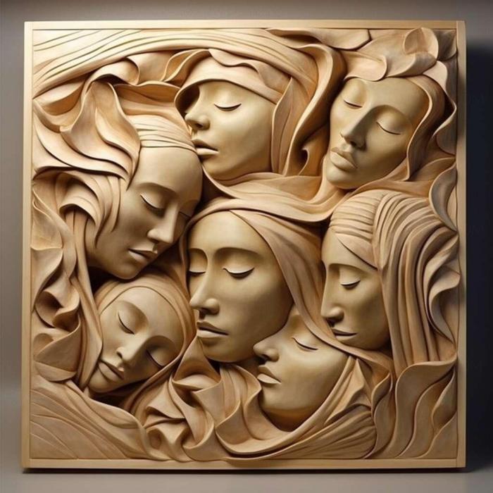 نموذج ثلاثي الأبعاد لآلة CNC 3D Art 